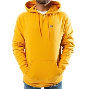 VANS Men's Versa Pullover Hoodie VN0A49SNLSV Size XL Golden Yellow BNWT